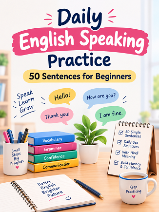 Daily English Speaking Practice – 50 Sentences for Beginners