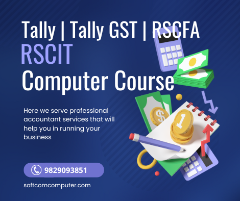 TALLY| TALLY GST| RSCFA| RSCIT | Computer Course