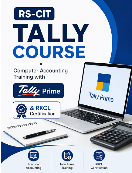 RS-CIT Tally Course – Computer Accounting Training with Tally Prime & RKCL Certification