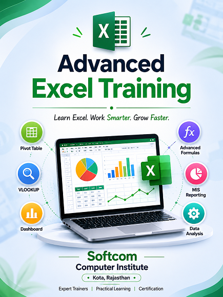 Top Advance Excel Trainers in Kota Rajasthan Near Me | Contact Details