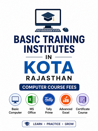 Basic Training Institutes in Kota Rajasthan - Computer Course Fees