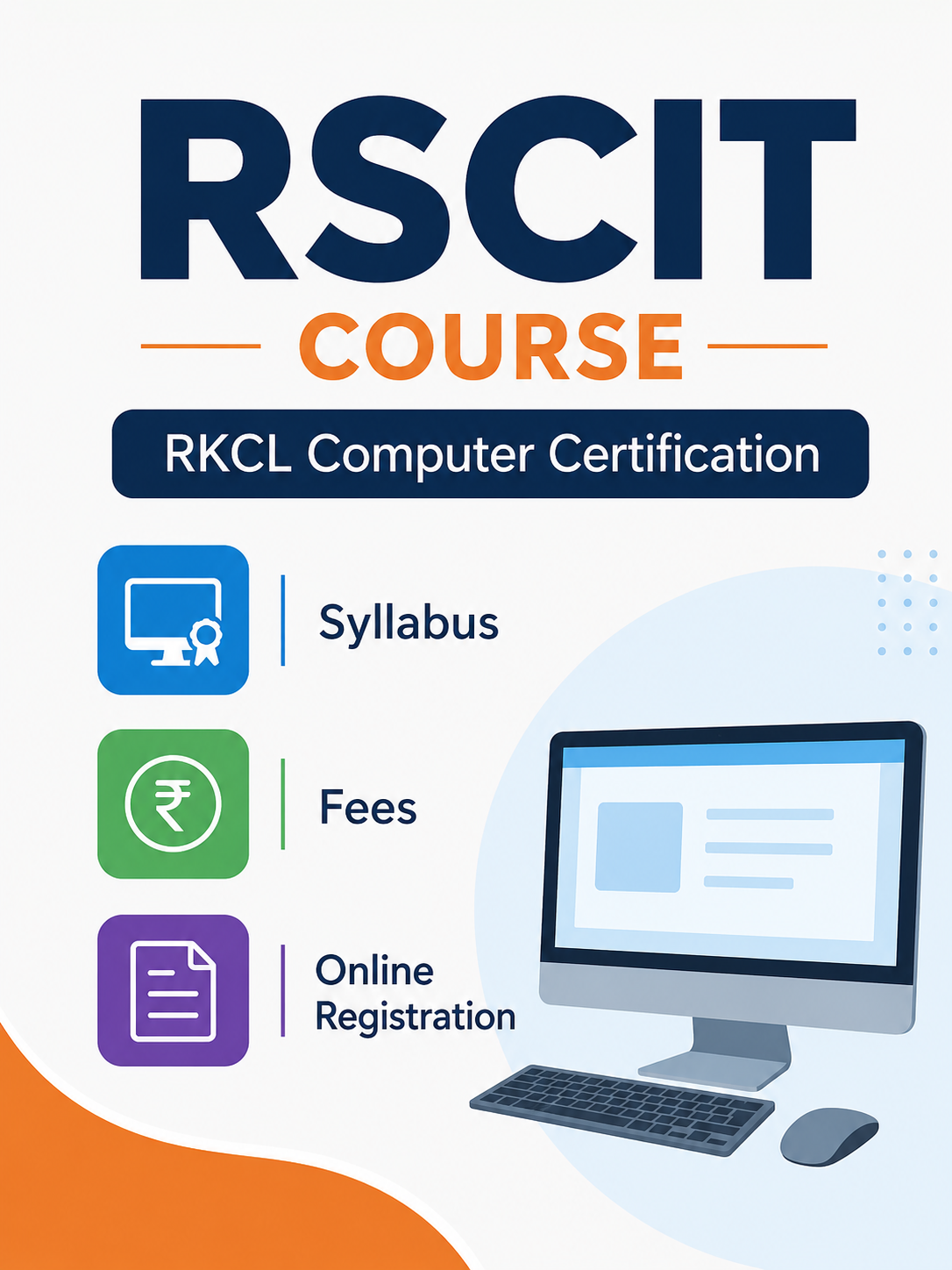 RSCIT Course – RKCL Computer Certification, Syllabus, Fees & Online Registration