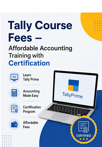 Tally Course Fees – Affordable Accounting Training with Certification