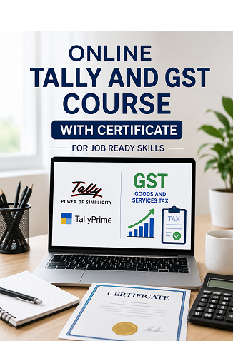 Online Tally and GST Course with Certificate for Job Ready Skills