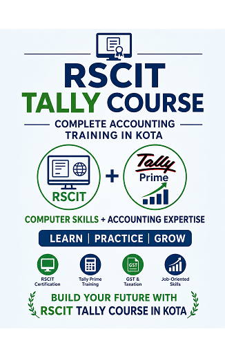 RSCIT Tally Course – Complete Accounting Training in Kota