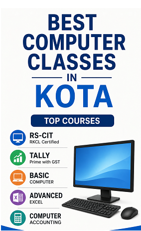 Best Computer Classes in Kota – Top Institutes for RS-CIT, Tally & Computer Courses