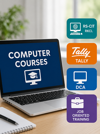 Best Computer Courses with RS-CIT – RKCL, Tally, DCA & Job Oriented Training Programs