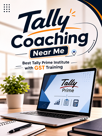 Tally Coaching Near Me – Best Tally Prime Institute with GST Training
