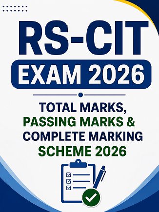 RS-CIT Exam Total Marks, Passing Marks & Complete Marking Scheme 2026