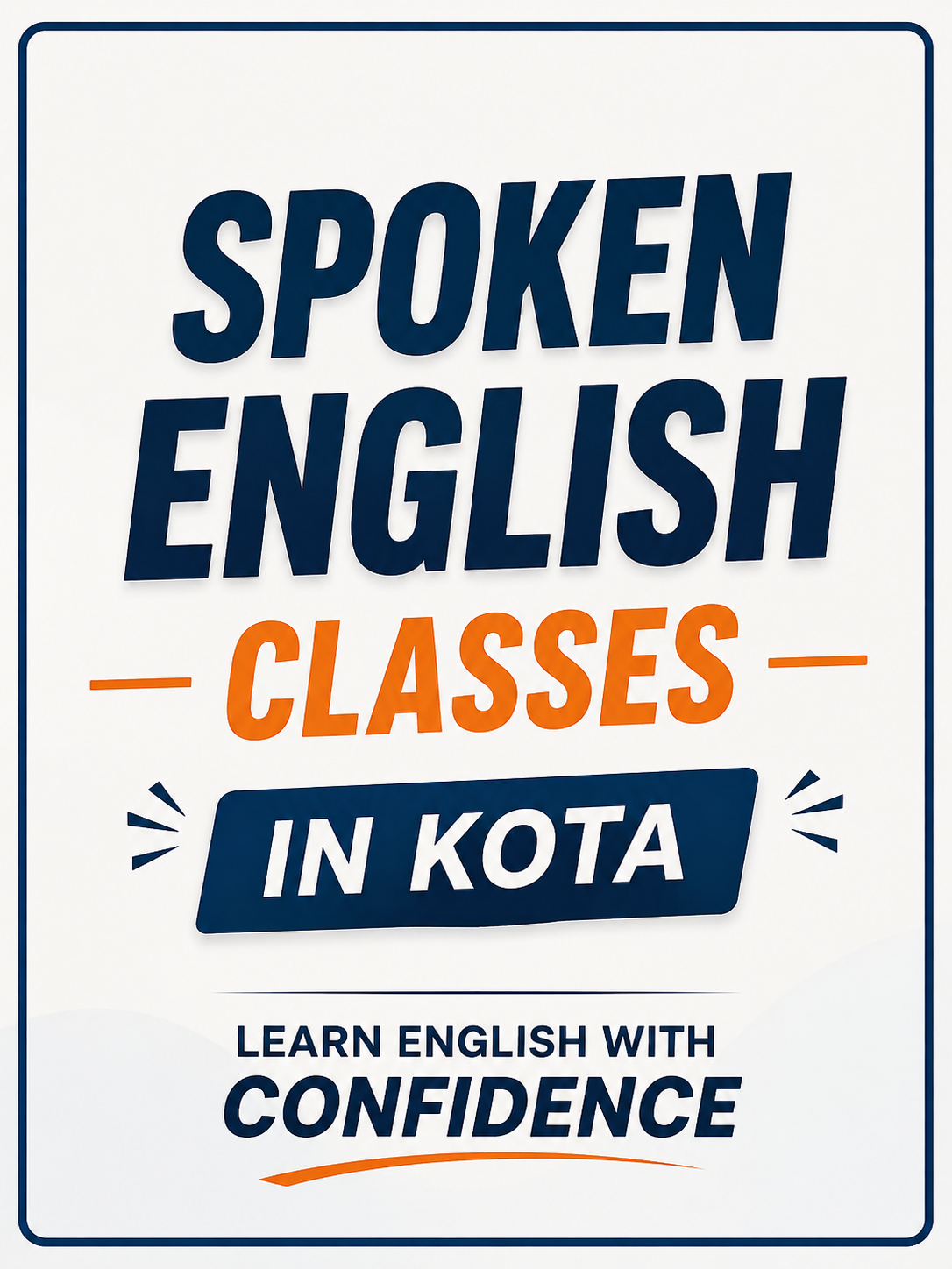 Spoken English Classes in Kota – Learn English with Confidence