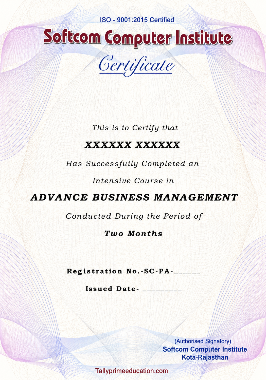 Basic Computer Certificate